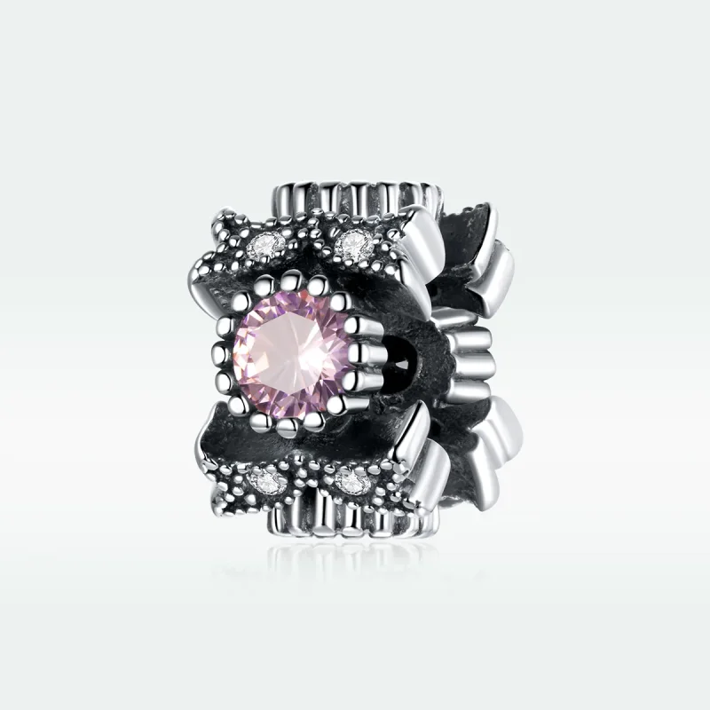 (imagine pentru) Talisman Tip Pandora Victoria's Heartbeat din argint - SCC1784 - Vizualizare 5