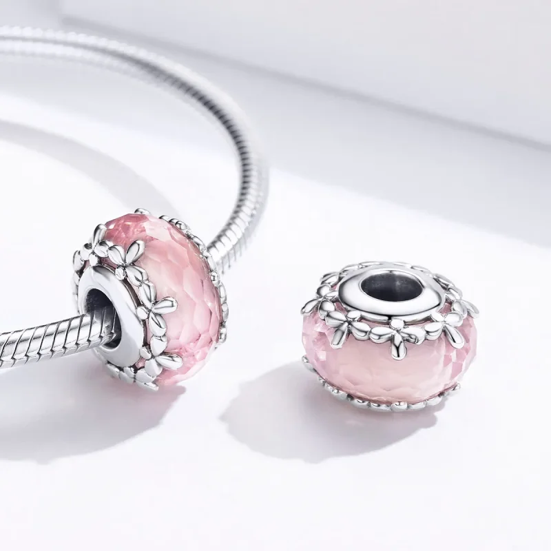 (imagine pentru) Talisman Tip Pandora Vinietă din argint - SCC1282 - Vizualizare 4