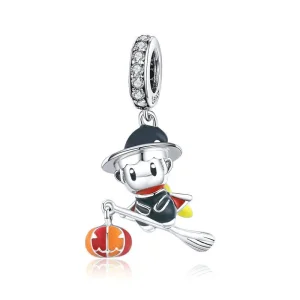 (imagine pentru) Talisman Tip Pandora Vrăjitoare din argint - BSC240