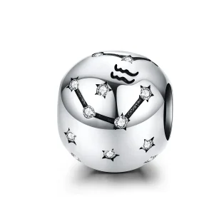 (imagine pentru) Talisman Tip Pandora Vărsător din argint - SCC1218-11