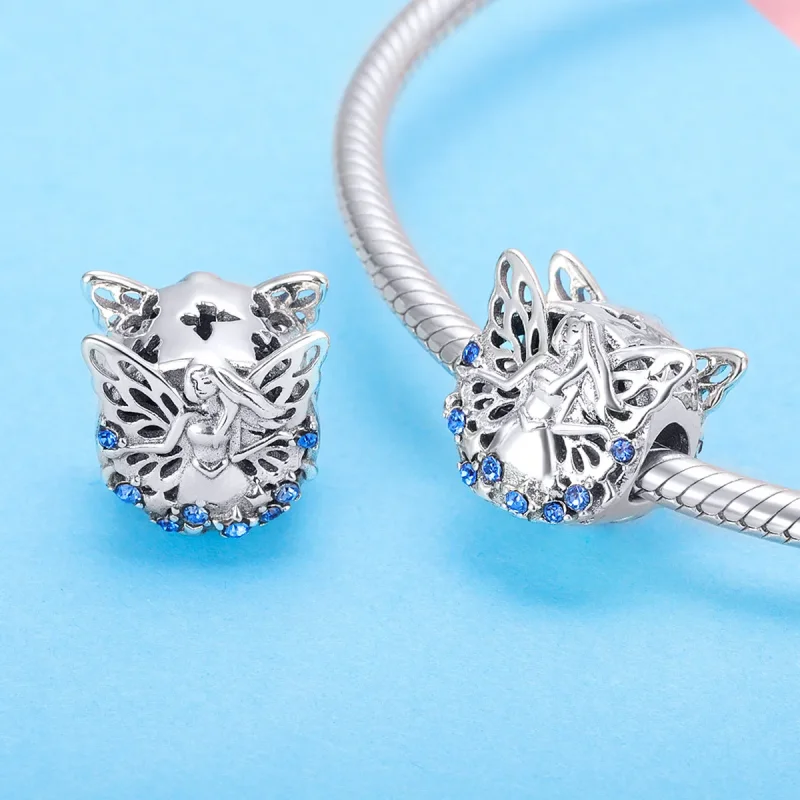 (imagine pentru) Talisman Tip Pandora Zana din argint - BSC027 - Vizualizare 3