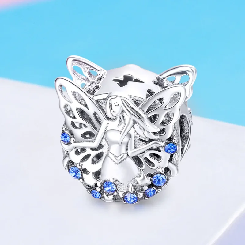 (imagine pentru) Talisman Tip Pandora Zana din argint - BSC027 - Vizualizare 4