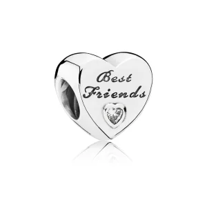 (imagine pentru) Talisman Cele mai bune prietene, din argint 925 - 791727CZ PANDO