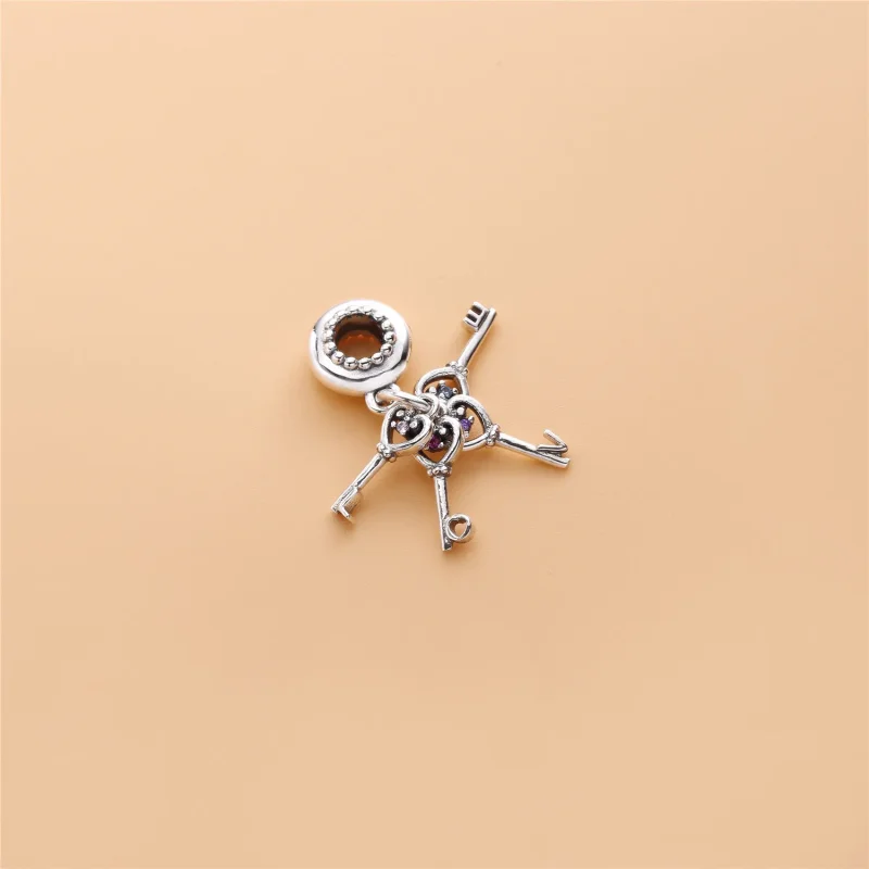 (imagine pentru) Cheile iubirii - 797654NPMMX - Talismane PANDORA - Vizualizare 3
