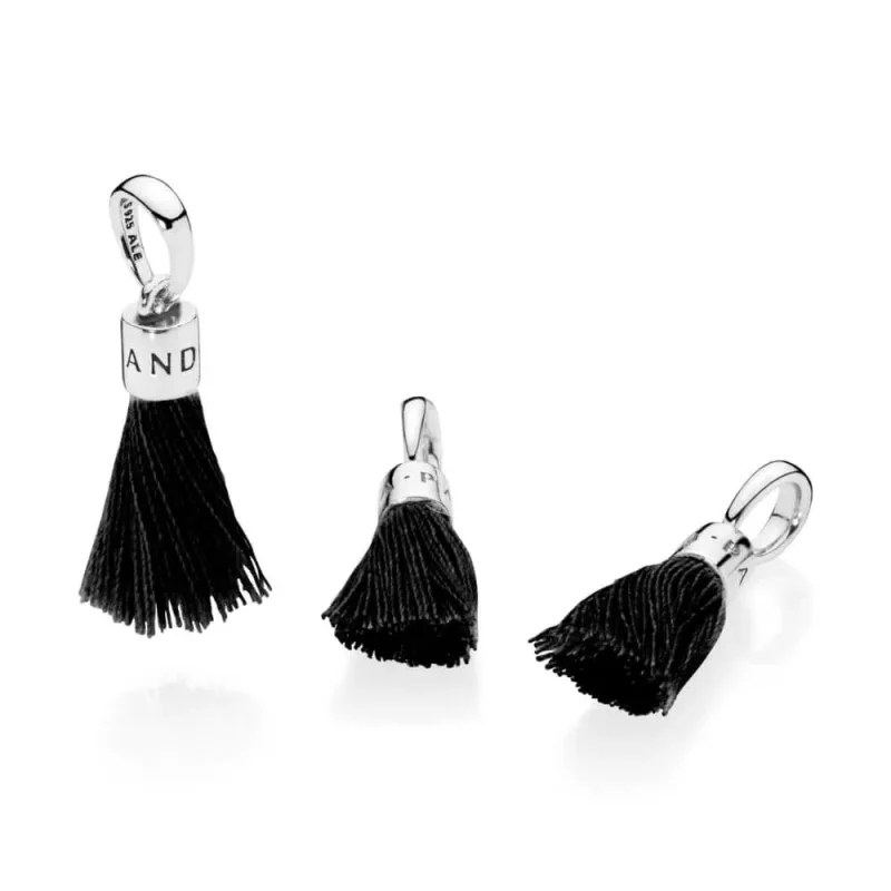 (imagine pentru) Ciucure negru - 797212CBK - Talismane PANDORA - Vizualizare 2