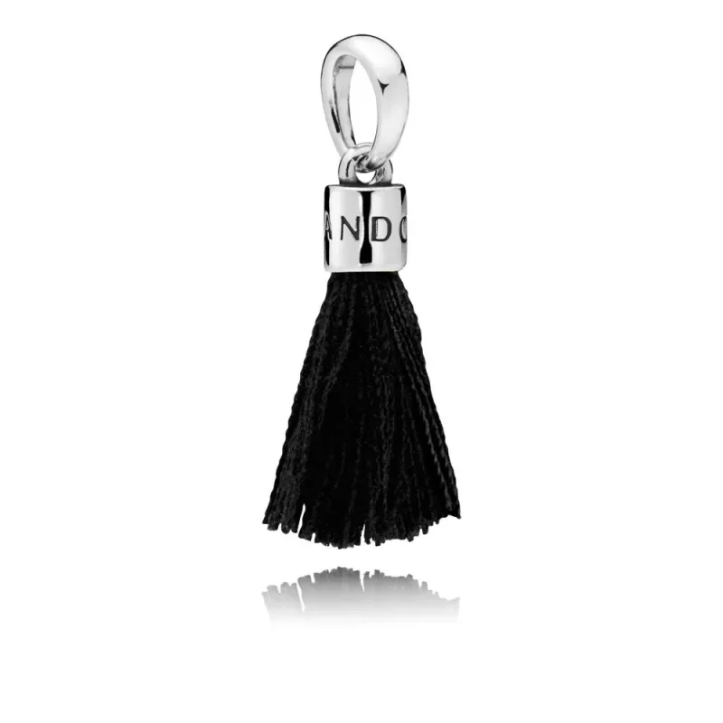 (imagine pentru) Ciucure negru - 797212CBK - Talismane PANDORA