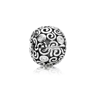 (imagine pentru) Clips bucle - 790962CZ - Talismane PANDORA