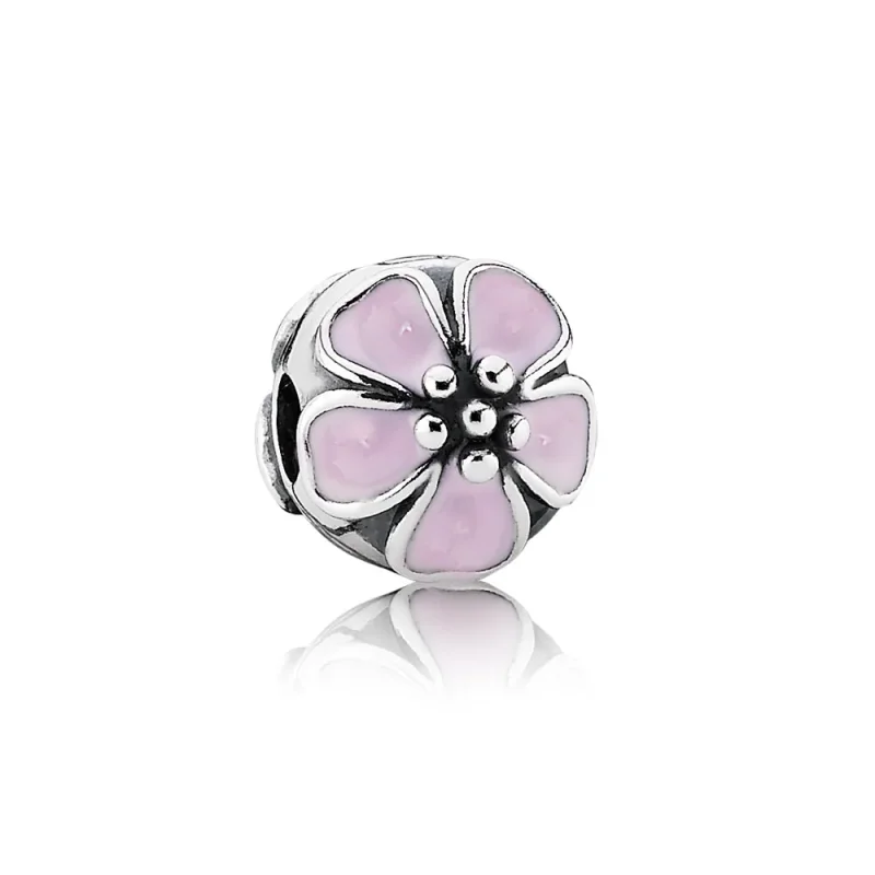 (imagine pentru) Clips PANDORA, Cherry Blossom din argint