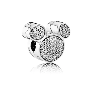 (imagine pentru) Clips PANDORA, Mickey Mouse Urechi din argint