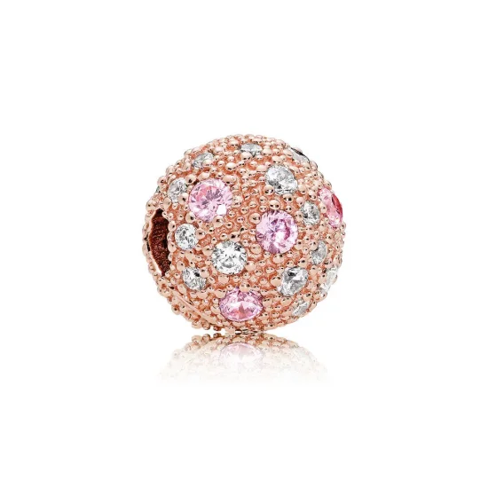 (imagine pentru) Clips Stele cosmice din PANDORA Rose