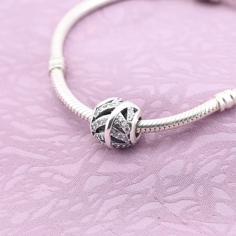 (imagine pentru) Talisman Pană Micro Pavé - PANDORA - Vizualizare 2