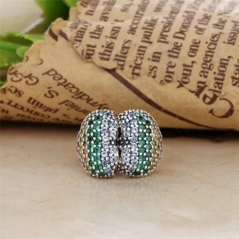 (imagine pentru) Deschide-mi inima Pavé, multicolor - 797221NRPMX - Talismane PAN - Vizualizare 4