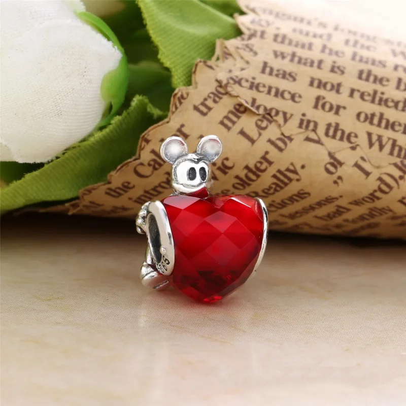 (imagine pentru) Disney, Inima dragostei Mickey - 797168NFR - Talismane PANDORA - Vizualizare 2