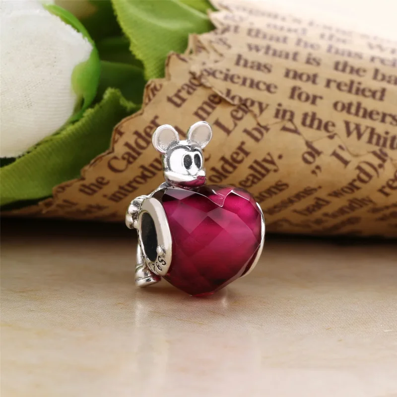 (imagine pentru) Disney, Inima dragostei Mickey - 797168NFR - Talismane PANDORA - Vizualizare 3