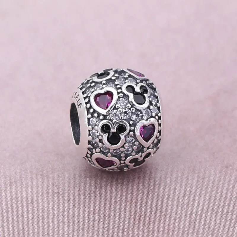 (imagine pentru) Disney, Mickey strălucitor & inimi - 791457CZ - Talismane PANDOR - Vizualizare 2