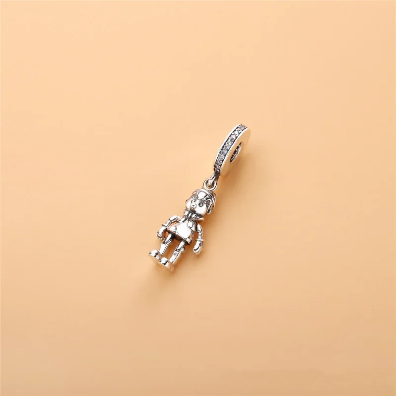 (imagine pentru) Disney, Pinocchio - 797489CZ - Talismane PANDORA - Vizualizare 3