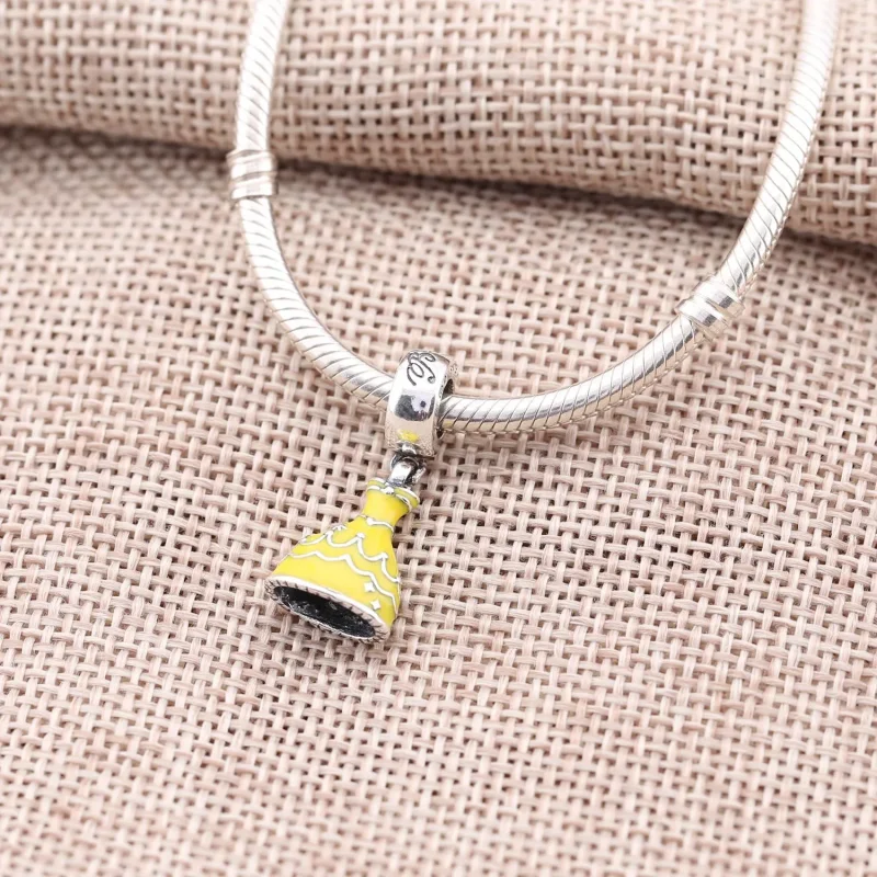 (imagine pentru) Disney, Rochia lui Belle - 791576ENMX - Talismane PANDORA - Vizualizare 2