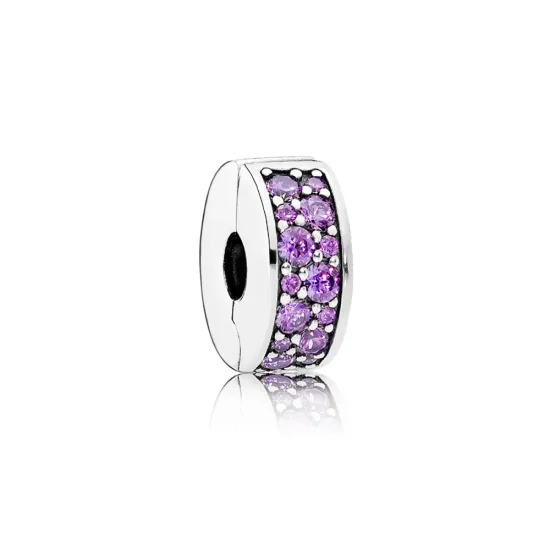 (imagine pentru) Eleganță strălucitoare mov - 791817CFP - Talismane PANDORA