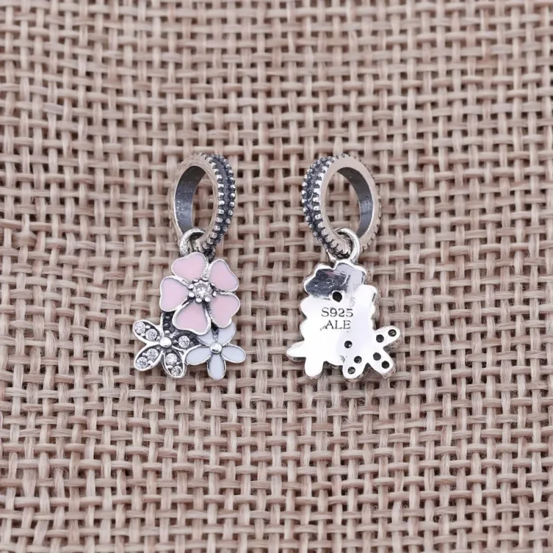 (imagine pentru) Flori poetice - 791824ENMX - Talismane PANDORA - Vizualizare 3