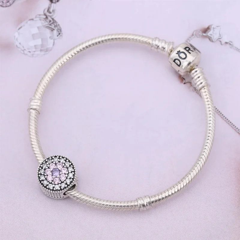 (imagine pentru) Flori strălucitoare - 791820PCZMX - Talismane PANDORA - Vizualizare 2