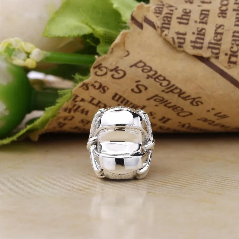 (imagine pentru) Fundă inimă briliantă - 797303 - Talismane PANDORA - Vizualizare 4