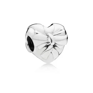 (imagine pentru) Fundă inimă briliantă - 797303 - Talismane PANDORA