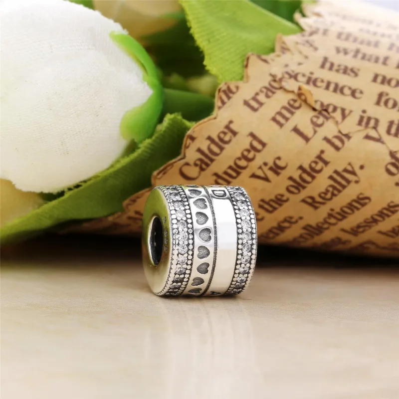 (imagine pentru) Inimi ale PANDORA rotitoare - 797402CZ - Talismane PANDORA - Vizualizare 2