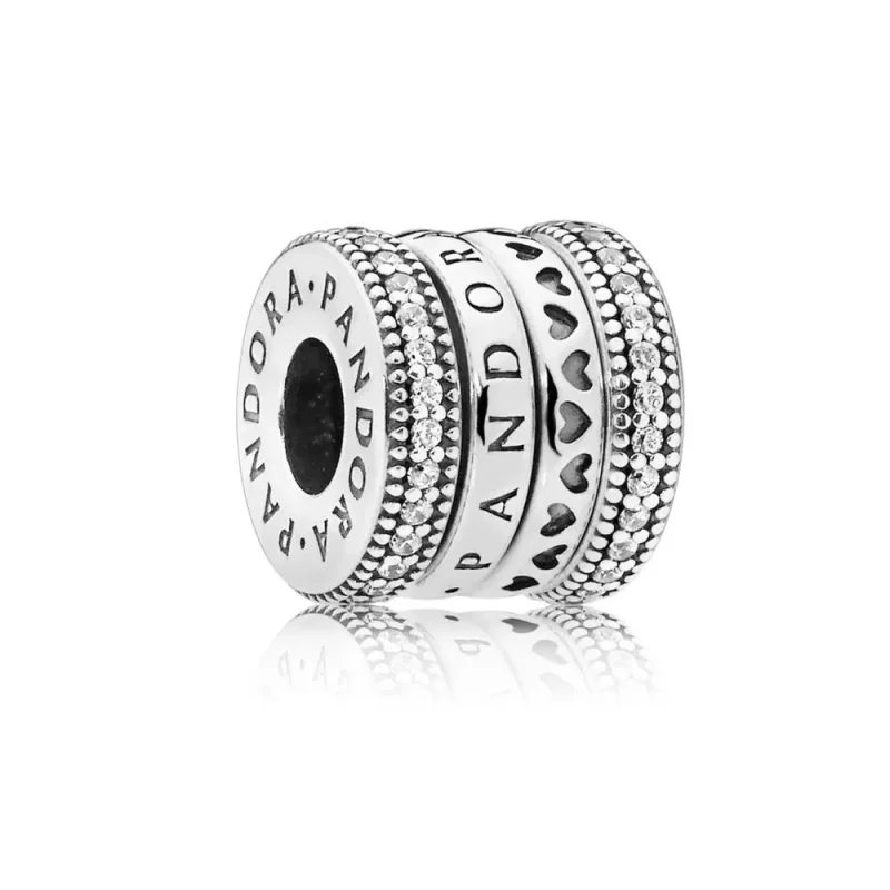 (imagine pentru) Inimi ale PANDORA rotitoare - 797402CZ - Talismane PANDORA