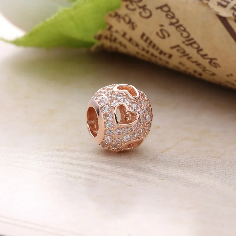(imagine pentru) Inimi Jucăuşe / MET - 781426CZ - Talismane PANDORA - Vizualizare 2