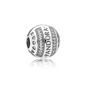 (imagine pentru) Inimi logo PANDORA - 797433CZ - Talismane PANDORA