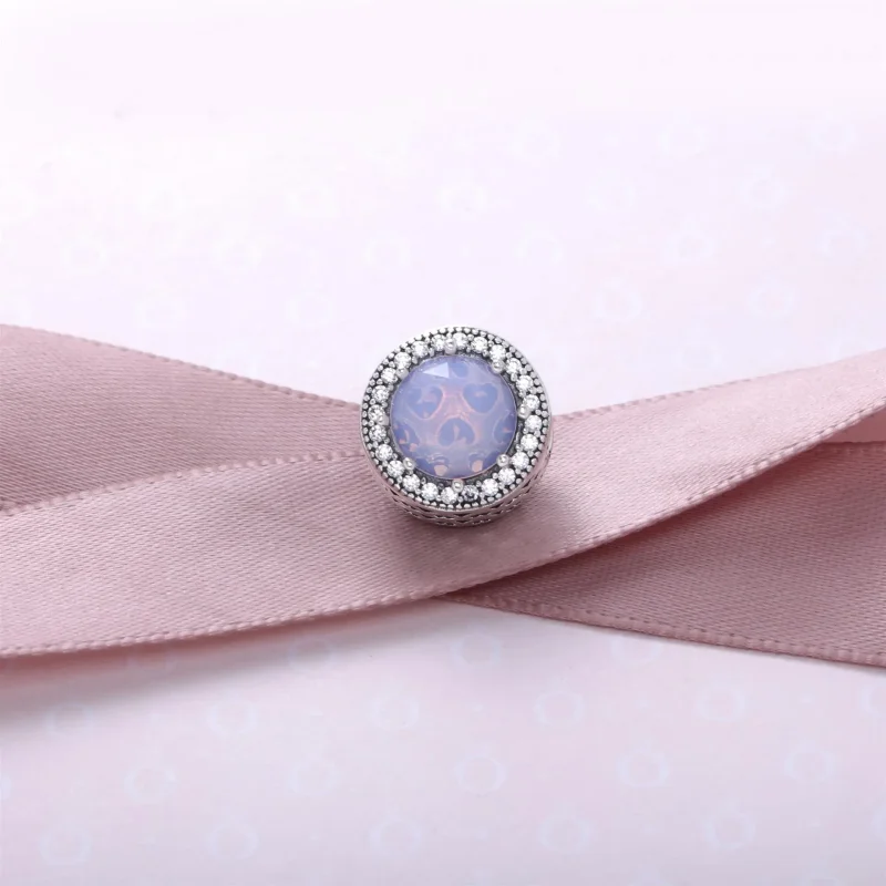 (imagine pentru) Inimi strălucitoare roz opalescent - 791725NOP - Talismane PANDO - Vizualizare 2
