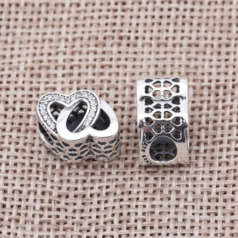(imagine pentru) Iubire interconectată - 791880CZ - Talismane PANDORA - Vizualizare 2
