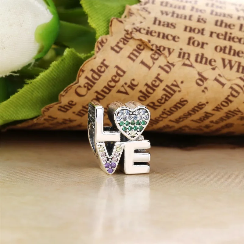 (imagine pentru) Iubire multicoloră - 797189NRPMX - Talismane PANDORA - Vizualizare 2
