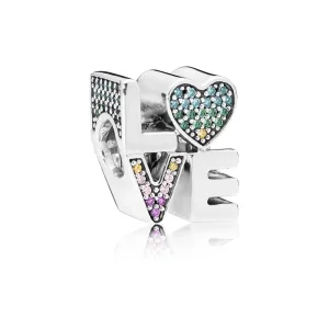 (imagine pentru) Iubire multicoloră - 797189NRPMX - Talismane PANDORA