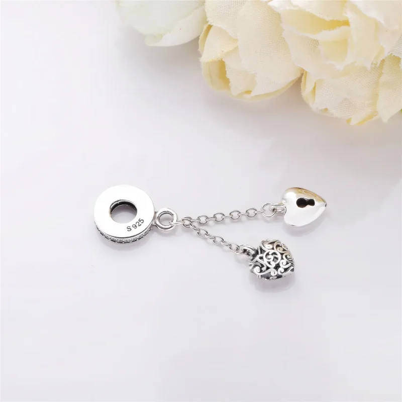 (imagine pentru) Lacăt & Inimă - 797642CZ - Talismane PANDORA - Vizualizare 3
