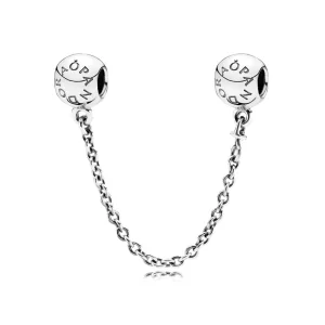 (imagine pentru) Lanț de siguranță Logo PANDORA - 791877 - Talismane PANDORA