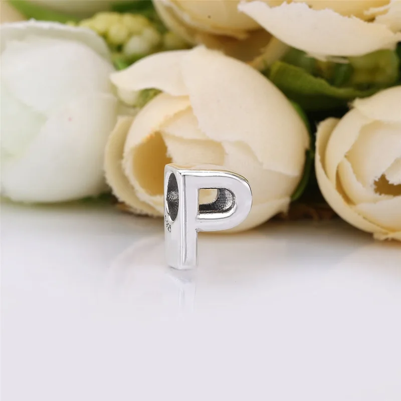 (imagine pentru) Litera P - 797470 - Talismane PANDORA - Vizualizare 2