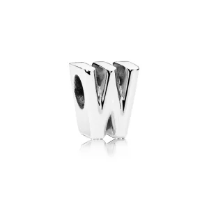 (imagine pentru) Litera W - 797477 - Talismane PANDORA