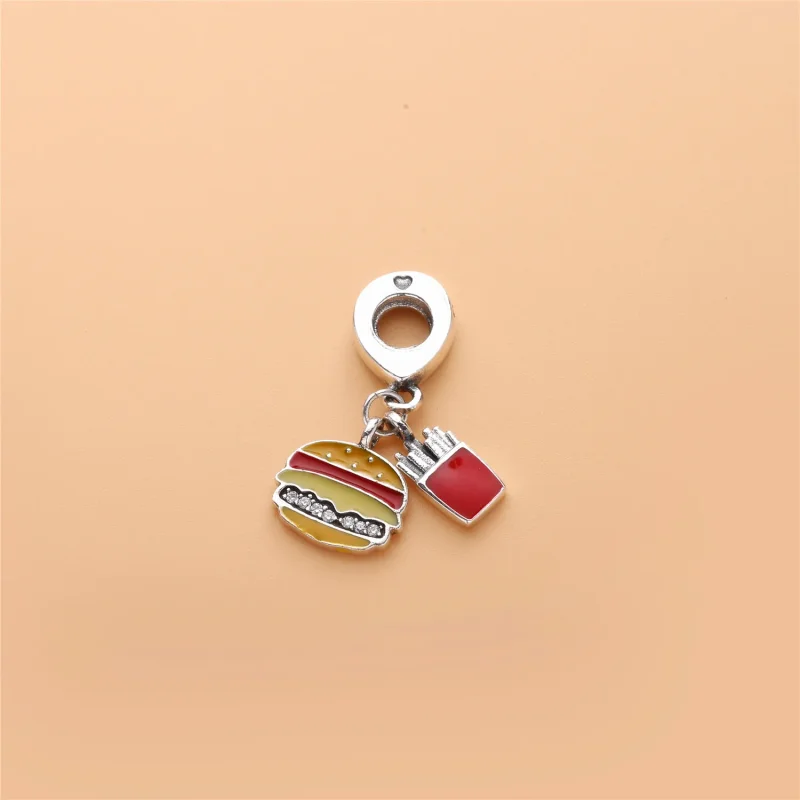 (imagine pentru) Burger & Fries - 797211ENMX - Talismane PANDORA - Vizualizare 2