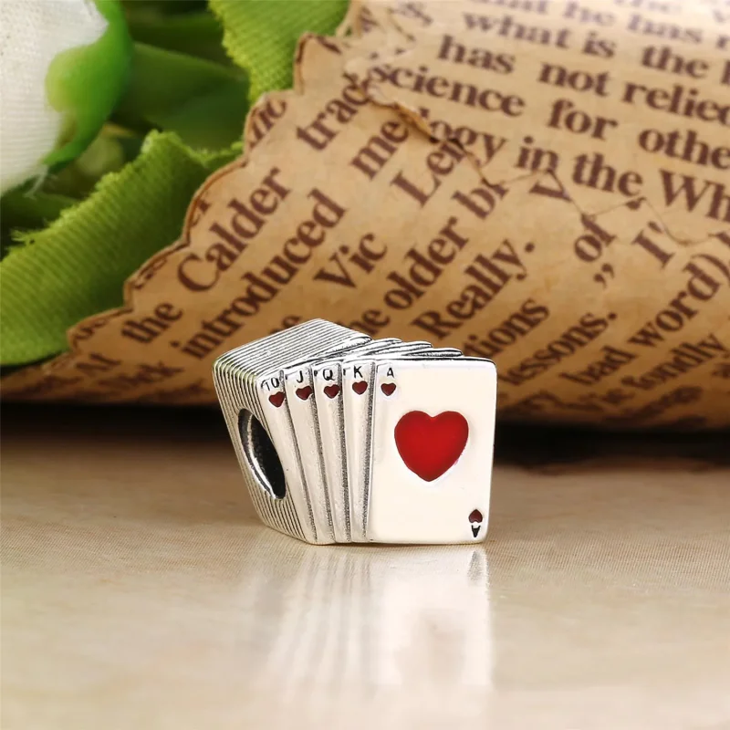 (imagine pentru) Talisman PANDORA, Carti de joc din argint - Vizualizare 2