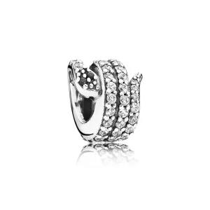 Talisman Şarpe din argint 925, cu zirconiu cubic şi cristal negr (imagine pentru) Talisman Şarpe din argint 925, cu zirconiu cubic şi cristal negr