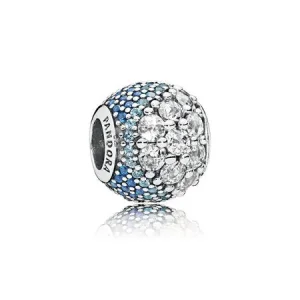 (imagine pentru) Pavé Albastru fermecat - 797032NABMX - Talismane PANDORA