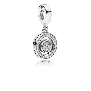 (imagine pentru) Semnătură PANDORA rotitoare - 797430CZ - Talismane PANDORA
