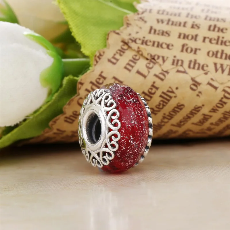 (imagine pentru) Sticlă albă irizată - 797617 - Talismane PANDORA - Vizualizare 5