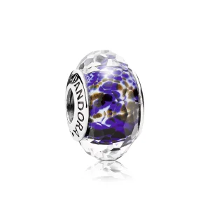 (imagine pentru) Talisman "Adâncul oceanului" din sticlă de Murano faţetată - 791