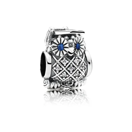 (imagine pentru) Talisman cu bufniţă din argint - 791502NSB PANDORA