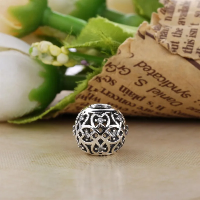 (imagine pentru) Talisman cu model dantelat - PANDORA - Vizualizare 3
