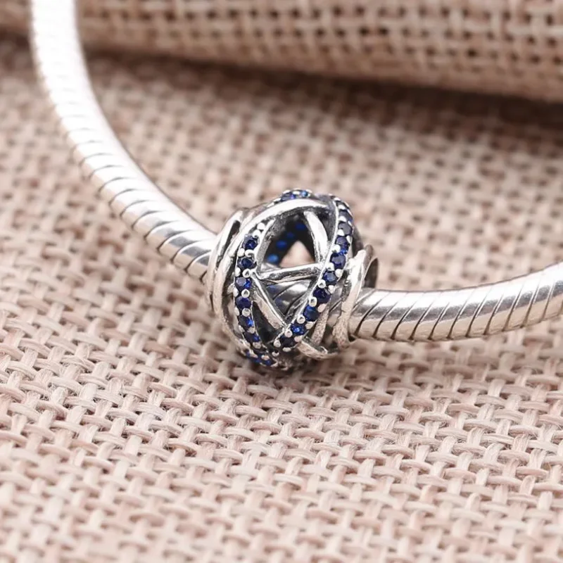 (imagine pentru) Talisman dantelat din argint 925, cu zirconiu cubic - PANDORA - Vizualizare 3