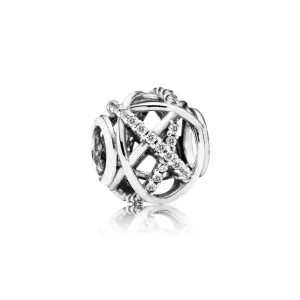 (imagine pentru) Talisman dantelat din argint 925, cu zirconiu cubic - PANDORA