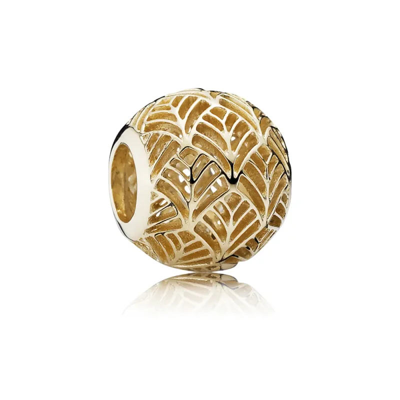 (imagine pentru) Talisman dantelat din aur de 14k - 750834 - Talismane PANDORA